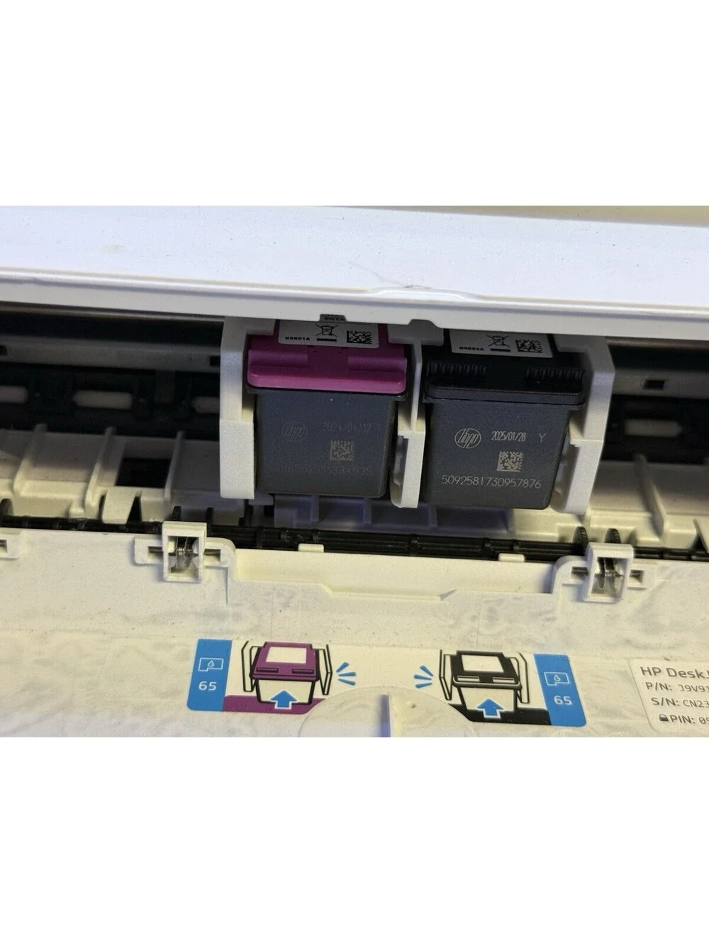 HP DeskJet 3700 All-in-One Wireless Color Inkjet Printer White J9V91A SDGOB-1621
